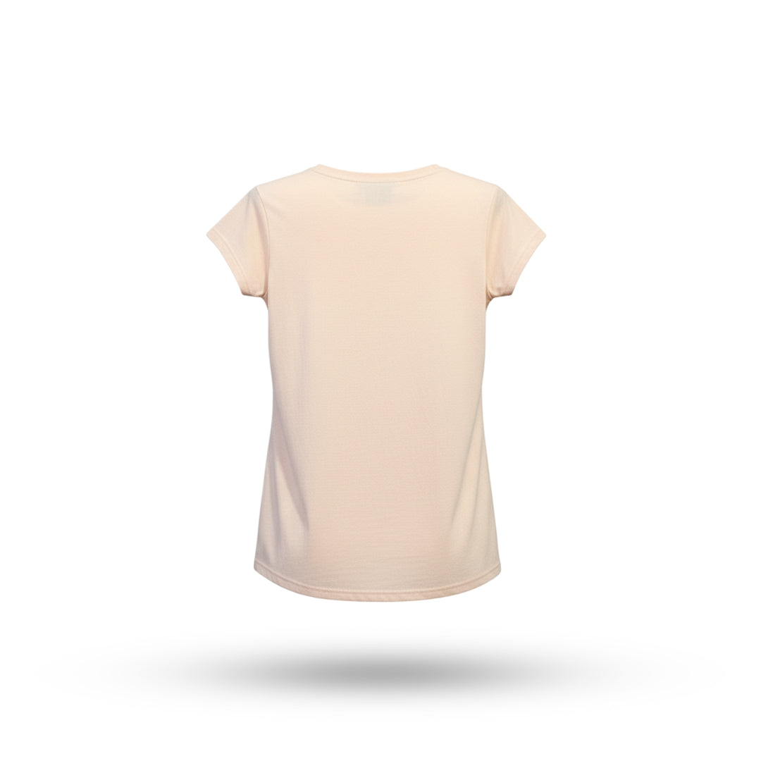 Swan beaded design T-shirt