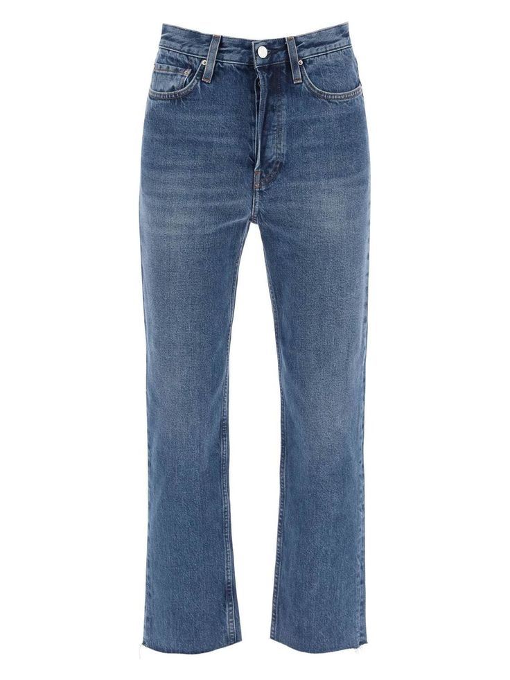 KNSIE crop flair jeans