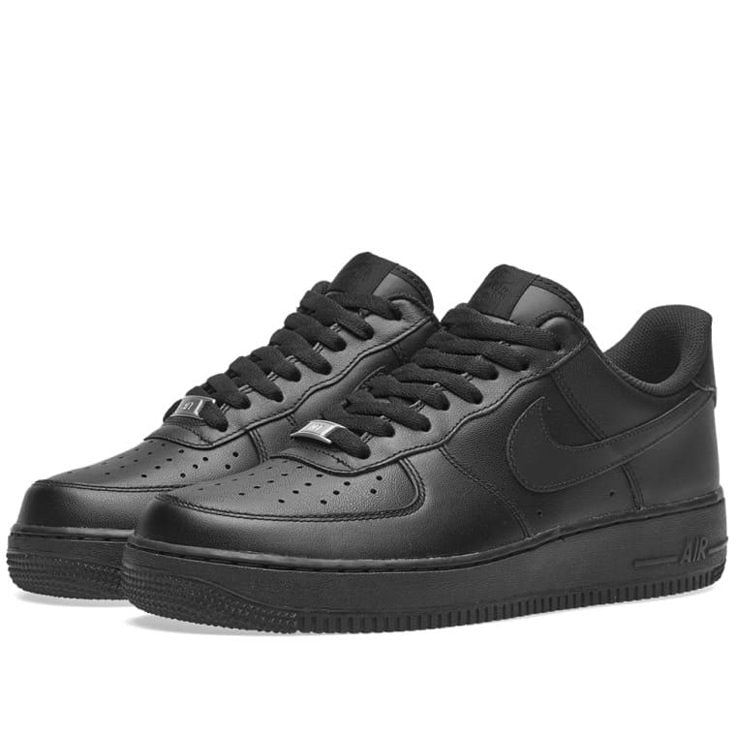 NKE AF1 BLACK