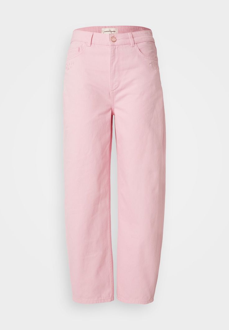 Branded Pink Jeans straight