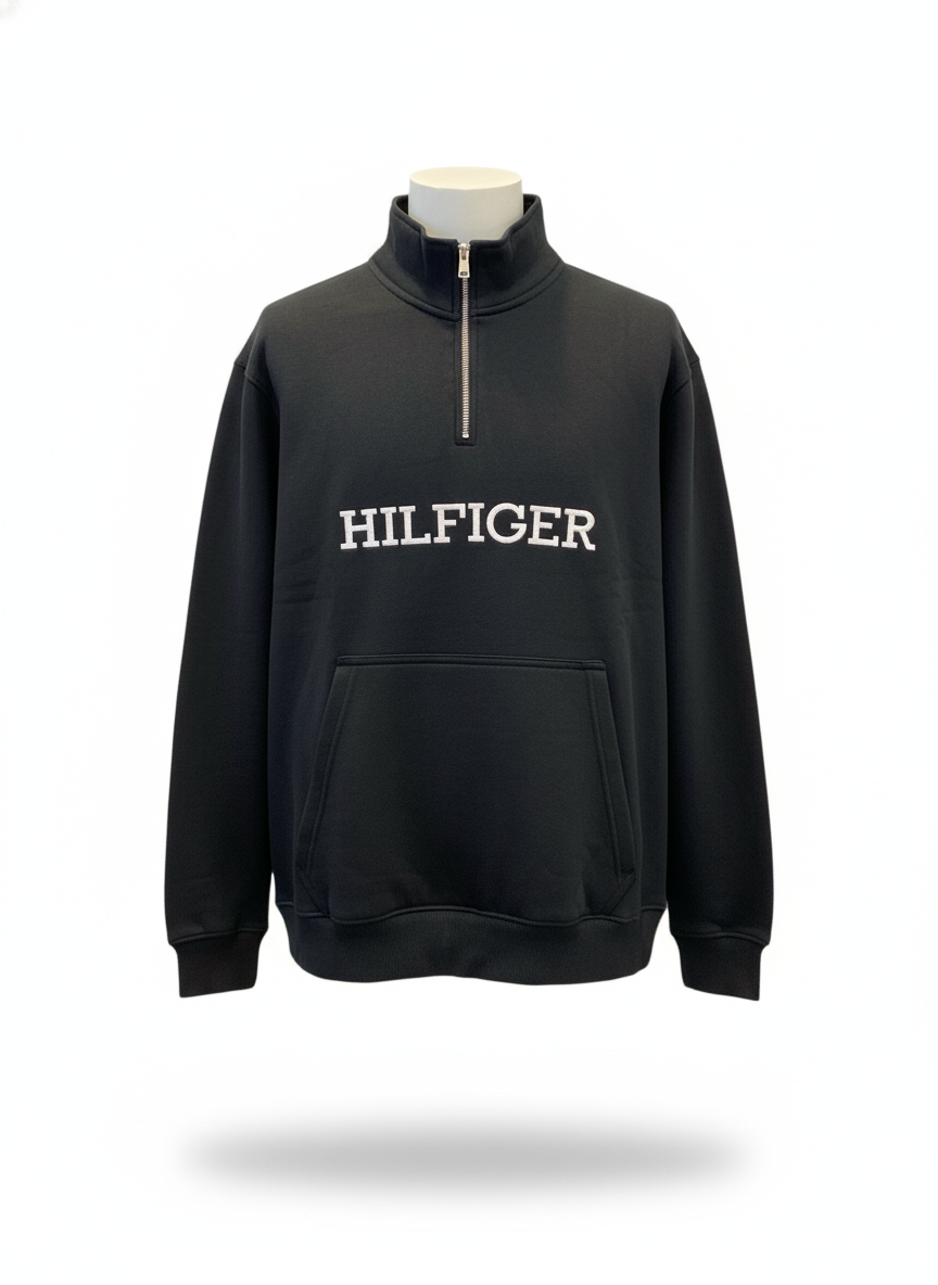 Tommy Half Zipper Sweat Shirt
