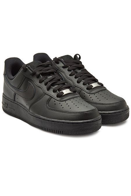 NKE AF1 BLACK